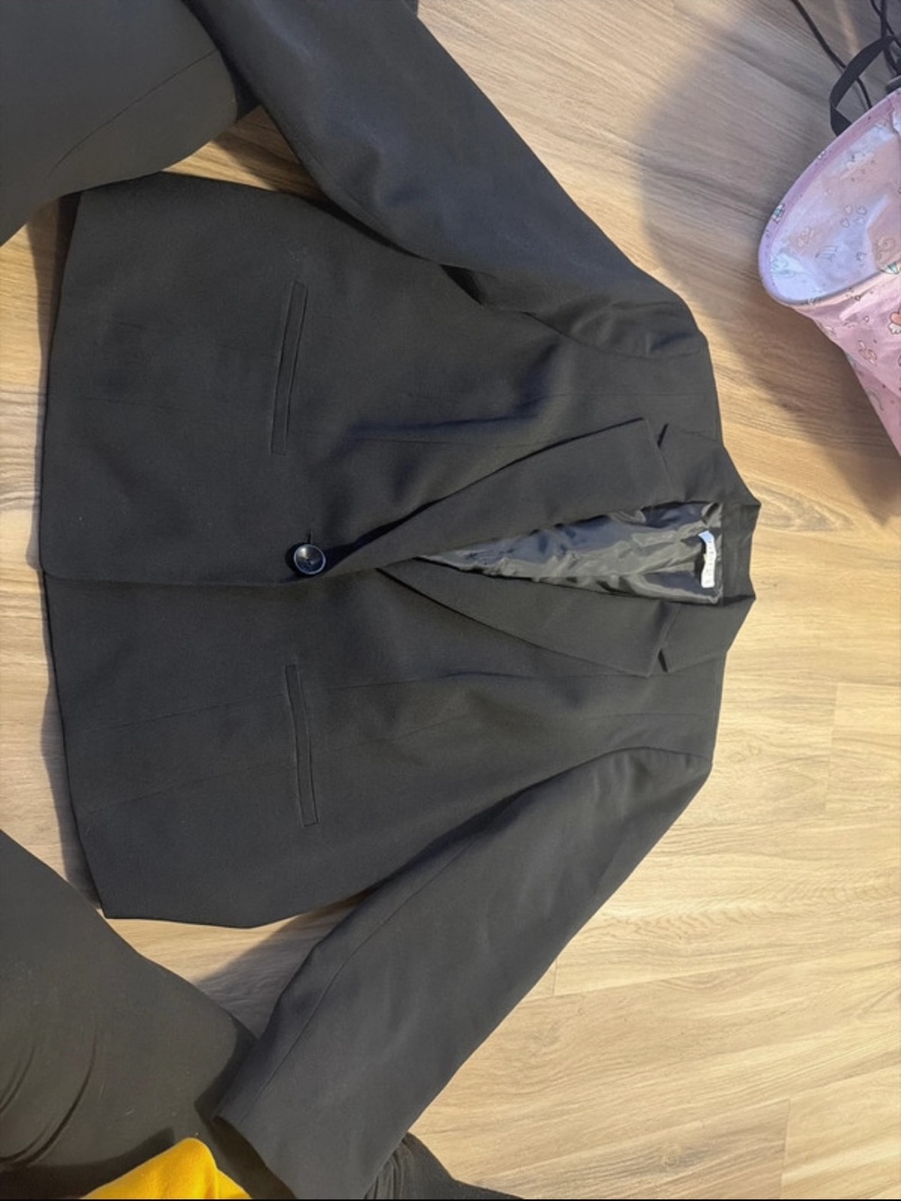 Kasper Black Women's Single-Button Tailored Blazer